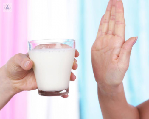 The lactose intolerance, unequal pathology according consumed dairy
