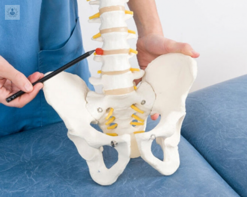 Osteopatía contra la hernia discal