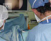 Hip arthroscopy, repairing an injury