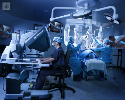 Tecnología láser y robótica para tratar los cálculos renales