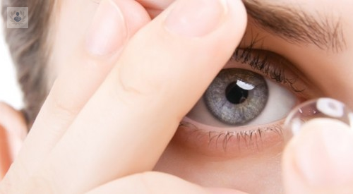 Enfermedades Corneales más frecuentes por uso de lentes de contacto