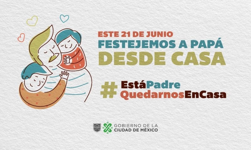 día del padre CDMX Coronavirus